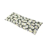 HSP Red Bean Eye Pillow for Soothing Tiredness | Hot or Cold Cotton Weighted Eye Cover for Puffy...