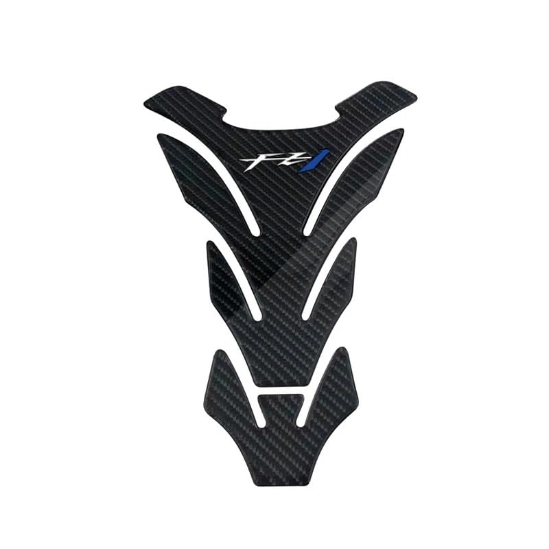 Autocollants de protection look carbone relief pour FZ1
