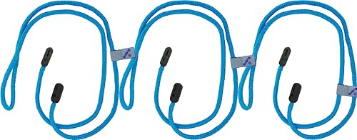 Image of GoGrip Original - VALUE BUNDLE - Secure Glasses Cord - Spectacle and Spec Lanyard (Teal Blue x 3)