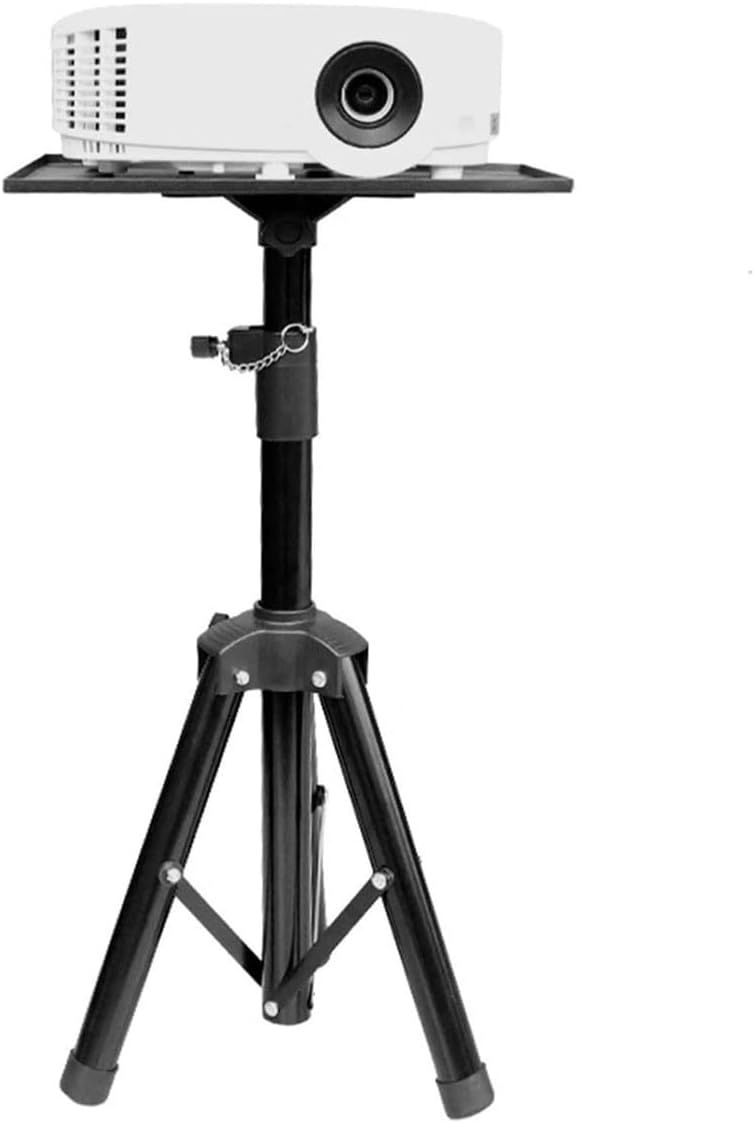 ☆プロジェクタースタンド 三脚式 キャスター付 3段階 高さ調整機能