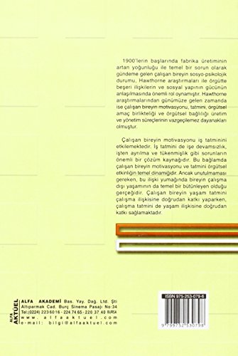 Çalışma Yaşamında Motivasyon