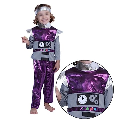 Disfraz de robot para cosplay infantil FOMIYES ropa de actuación 6