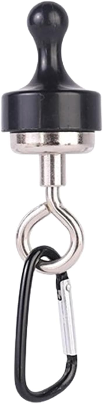 cdar Camping Magnetic Hook Stainless Steel Outdoor Tent Canopy Camping Gear Lantern Light Metal Hanger Buckle