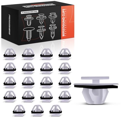 Image of Frankberg 20x Body Trim Clips Push Retainer Door Panel Compatible with Sportage SL Sorento I JC Cerato LD Carnival/Grand Carnival III VQ Veloster FS Replace# 877562