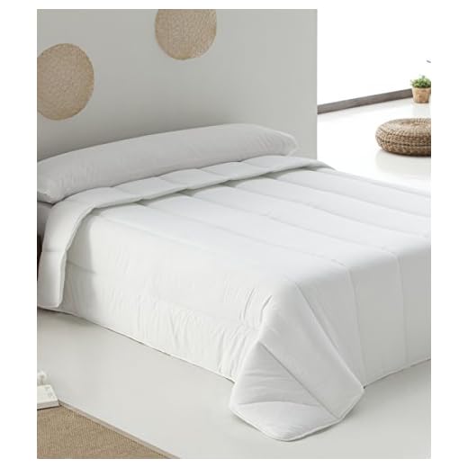 Belnou Hestia-Edredón Relleno Nórdico Blanco De 400 Gr, Tacto Seda, Confort Invernal, (Cama 150 (240 X 220 Cm)