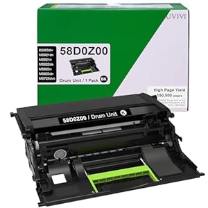 Reemplazo de la unidad de tambor 58D0Z00 remanufacturada para Lexmark 58D0Z00 Unidad de imagen para MS725dvn MS821dn MS821n MS823dn MS825dn MS826de MX721ade MX722ade MX822ade MX826ade MX826adxe