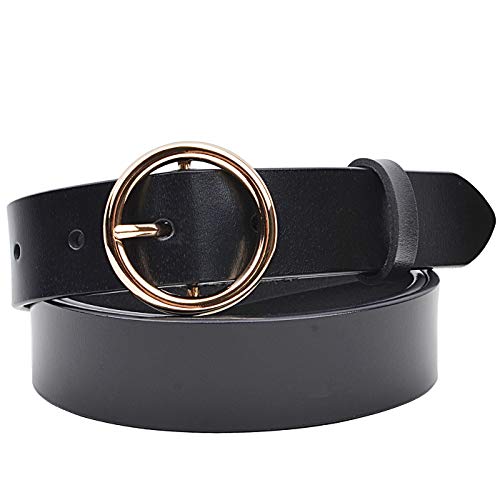 soft leather waist belt