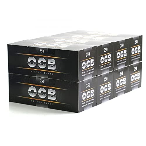 OCB Lot de 8 Boites de 250 Tubes