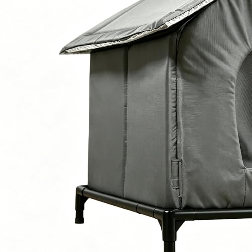Maison de refroidissement pour chat pliable et ventilée grand modèle - 8