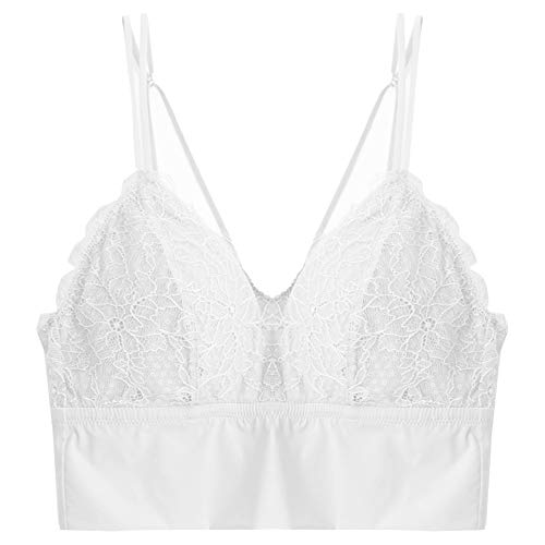 [SIL-VENDER] �u���W���[ �V���N ���[�X ���C�����X�u�� ���[���� �����u�� �����u�� �J�b�v�����h�~ ���� �n�� ���� �v�`�o�X�g �m�����C���[ �u�����b�g AA�J�b�v �A���_�[60 ���킢�� silk (�z���C�g, M(65B/65C/70