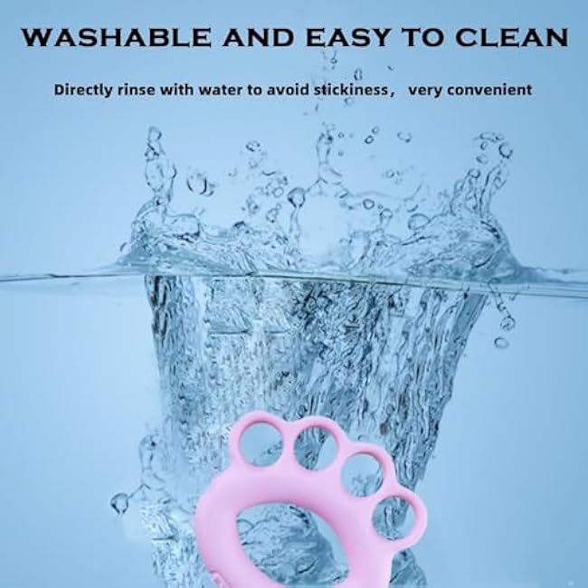 DEEYOTA Finger Exerciser & Hand Strengthener Rehab,Hand Exercisers for Therapy,Hand Exerciser,Grip Exerciser Hand Strengthener£¨4 Pcs£©