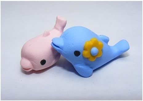 TRC/Dreams Japanese Eraser Mother and Baby Dolphin