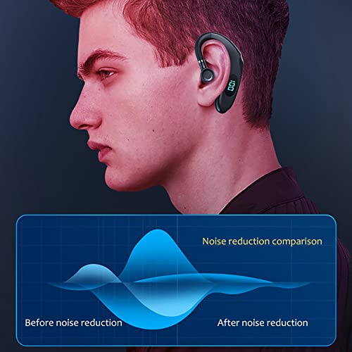 Betteramy Bluetooth Headset, Wireless Earphones V5.2 Bluetooth Earpiece In-Ear Mini Sports Workout Earbuds With Microphone Hands Free For Business/Office/Driving/Sporting #TOP1