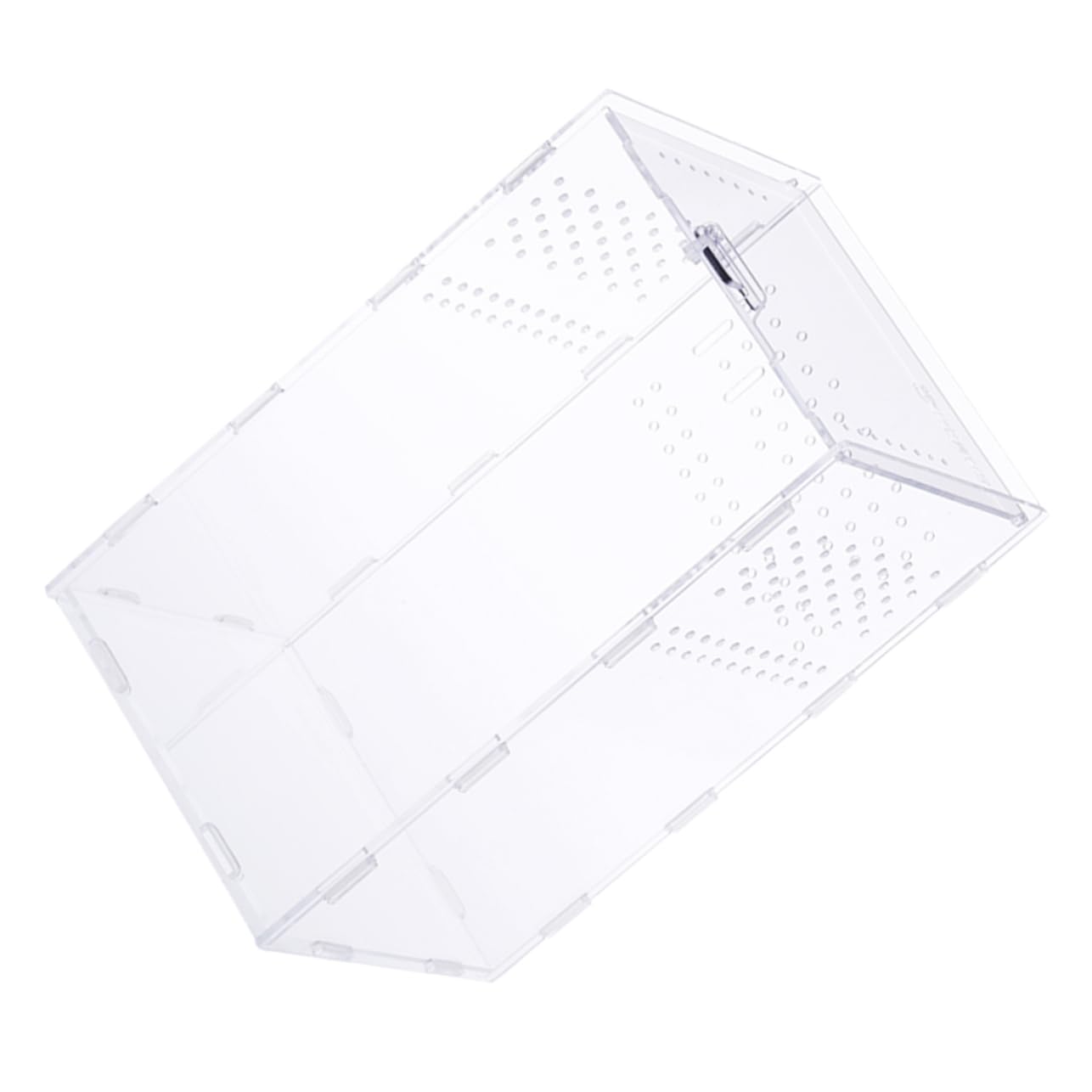 COLLBATH Caja terrario Reptiles terrarios para Reptiles hábitat del geco Nido terrario de Reptiles casa Enredadera Suministros para Reptiles Animal Insecto