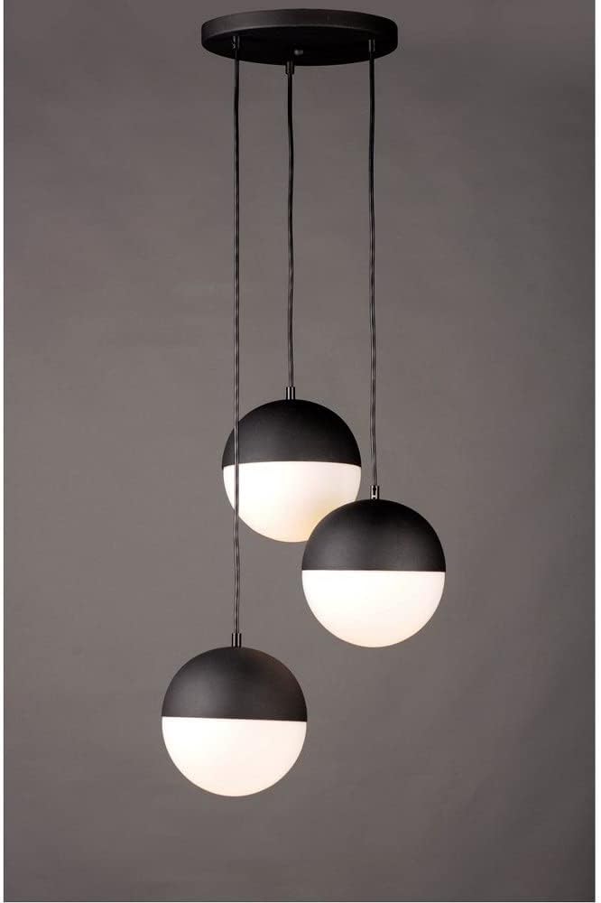 ET2 Half Moon-27W 3 LED Pendant-16.5 Inches Wide by 8.5 inches high-Metallic Gold Finish