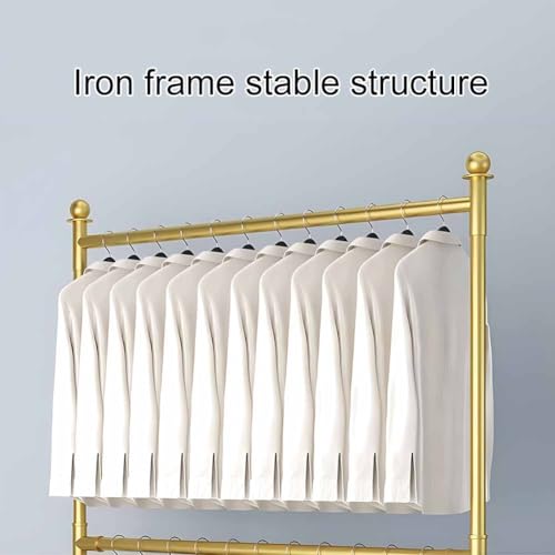 Appendiabiti portatile resistente, salvaspazio, per casa e ufficio, robusto organizer regolabile per appendere vestiti, 80 x 150 cm, perfetto per esporre oggetti alla moda.