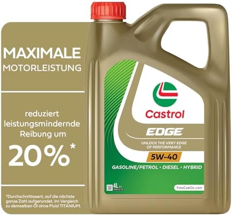 Castrol EDGE 5W-40 Motoröl, 4L