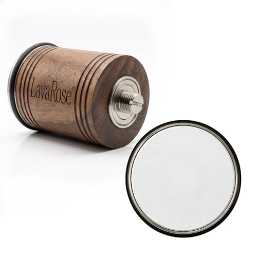 LavaRose Disque d'affûtage de rechange avec ajustement parfait Pierres de rechange LavaRose Aiguiseur de couteaux à rouler Dos en acier inoxydable 55 mm Compatible avec tous les modèles Grain 6000