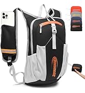 CROSSGEAR 16L RFID Hiking Backpack, Lightweight Foldable Packable Backpack, Small Travel Hiking D...
