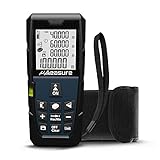 Digital Laser Distance Measure 131ft Handheld Measuring Tape for Distance Heigh Volume Area Measurement Pythagorean Mode 40M ±1/16 Accuracy Tools for Men uMeasure