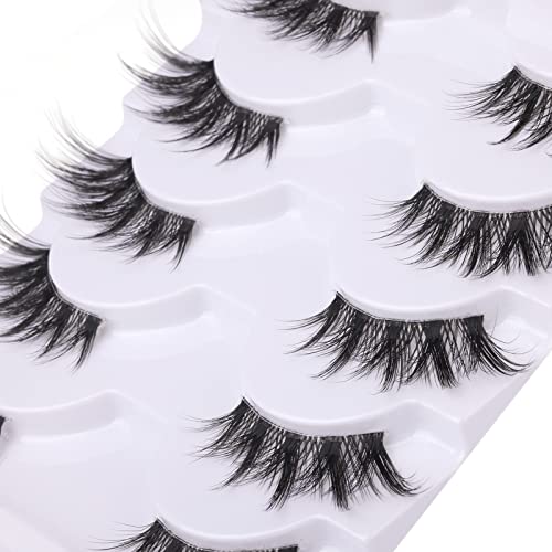Faux cils qui ressemblent à des extensions pour le quotidien