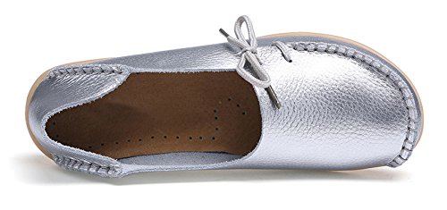 Image of VenusCelia Women's Breathable Comfort Walking Office Flat Loafer