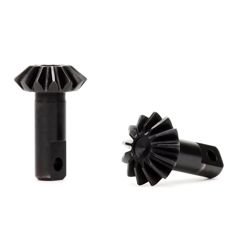 Engrenage de sortie différentiel en acier trempé 13T Compatible avec véhicules tout-terrain télécommandés à l'échelle 1/10 compatible avec les accessoires sur chenilles 4x4 ensemble de 2 pièces
