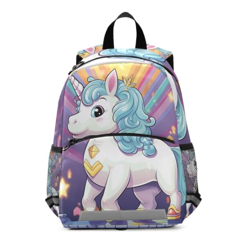 Sac à dos maternelle licorne arc-en-ciel pour stopper le mal de dos