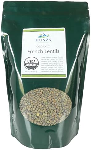 Hunza Organic French Lentils (2 lbs)