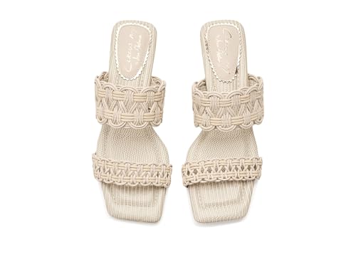Circus NY by Sam Edelman Women's Clover Heeled Sandal, Vanilla Bean, 9 by Circus NY by Sam Edelman - Used condition - Image 2