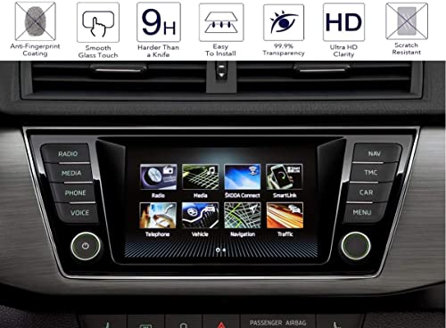 Image of 9H Screen Protector Compatible with SKODA RAPID [TRANSPARENT] Not Tempered Glass