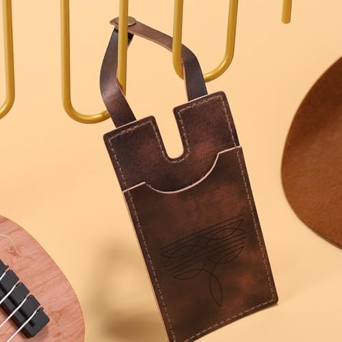 Western Boot Wallet with Strap, Fashion Cowgirl Slim Leather Boot Wallet Insert for Women Small Cowboy Style Credit Card Holder Brown Minimalist Purse3