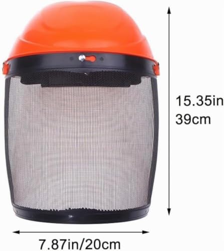 Miniatura 3 de Mlordoarf Máscara De Seguridad Con Visera De Malla, Careta Desbrozadora Protección, Para Jardinería, Carpintería Y Desbrozadoras, Máscara Protectora Y Máscara De Malla Para Protección
