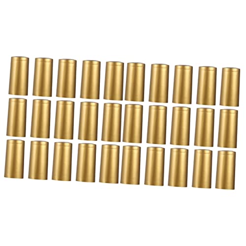 OKUMEYR 400pcs Wine Bottle Seal Caps Heat Shrinkable Films for Homemade Wine Air-tight Closure Bright Color for Elegant Presentation