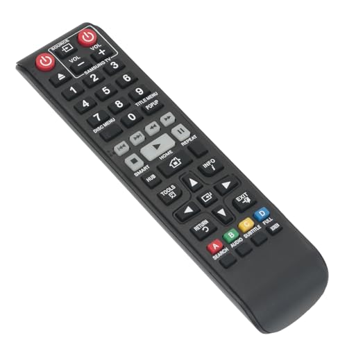 VINABTY AK59-00167A AK59-00166A Telecomando sostituito fit per Samsung Blu-ray DVD Player telecomando BD-H6500 BD-C5500 BD-C7900 BD-F6700 UBD-K8500 BD-F6500 BD-F7500 BD-JM63 BD-FM59