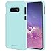 GOOSPERY Soft Feeling Jelly for Samsung Galaxy S10e Case (2019) Silky Slim Bumper Cover (Mint)