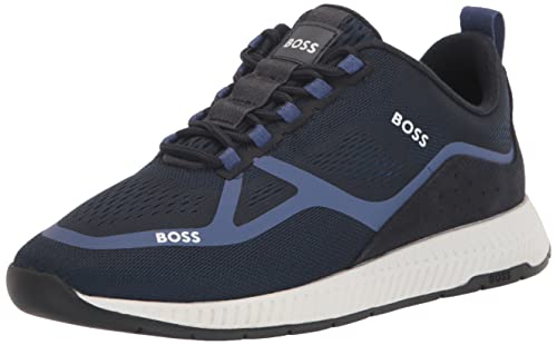Image of BOSS Men's Mesh Mix Running Sneakers