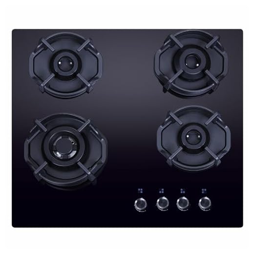 Elica Hob 4 Burner Auto Ignition Hobtop with Hexa Shape Grid|Italian SABAF Brass Burner with One 4 kW Jumbo & 2.5 kW| 10 Yrs Warranty on Burner,5 Yrs on Glass & Valve|Flexi Hexa 460 Lotus Ind Hd Brass