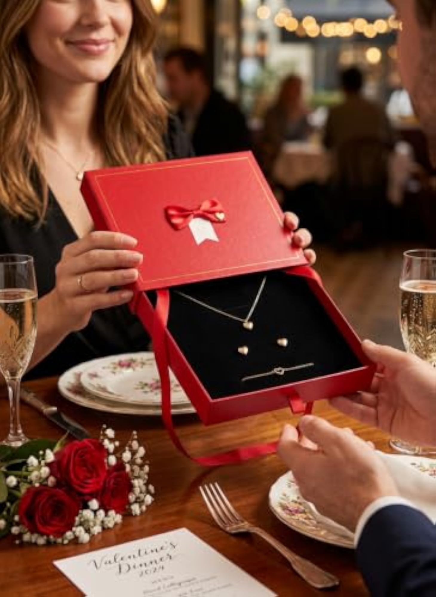 Jewellery Organiser Gift Box, Elegant Storage Solution