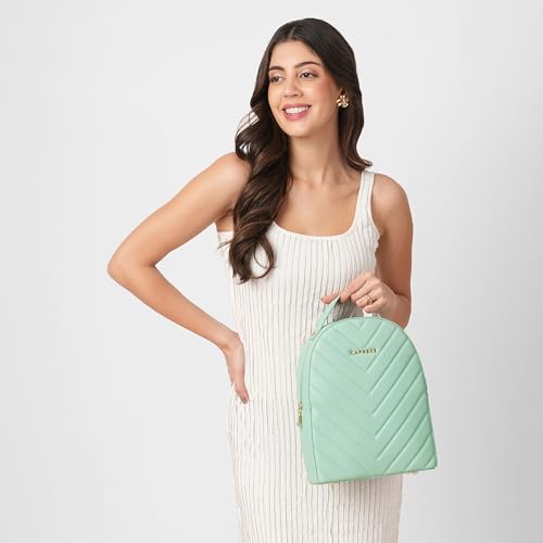Image of Caprese Riko Medium Fashion Backpack For Women | Stylish And Functional Design With Adjustable Strap | Perfect For Daily Use, Travel And School | Ideal For Students And Professionals
