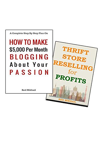 MAKE MONEY ONLINE BLOGGING ABOUT YOUR PASSION & RESELLING THRIFT STORE ITEMS: BIZ IN A BOX BUNDLE