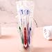 Ouligay 5 Stück Tuft Zahnbürste Einbüschelbürste Getuftet Bürste Weich Büschelzahnbürste Kleine Tuft Toothbrush Zwischenräum Zahnbürste Zahnlücke Bürste für Zahnspange