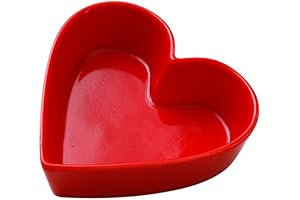 Sizikato Heart Shaped Ceramic Bowl: A Sweet Treat for Valentine's Day