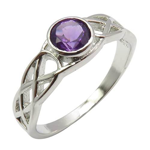 SilverStarJewel TCY 5~9 O Eh AWXg 925 \bh Vo[ 2.0 g tFCX 6 mm gbv WG[ XgA,  B :, AVXg