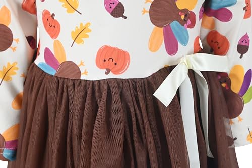Image of Girls Long Sleeve Tulle Tutu Dresses for Kid and Toddler