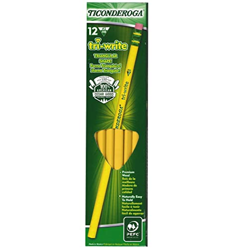 Lápices Ticonderoga Tri-Write, Pack 36 piezas miniatura 5