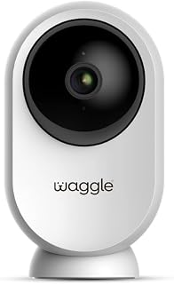RV Mini Camera - 1080p HD Wireless Security Camera for RVs – Built-in SD Card (128GB), 2-Way Audio, Night Vision & Motion Detection - Ideal for Indoor Use - WiFi & Subscription Required