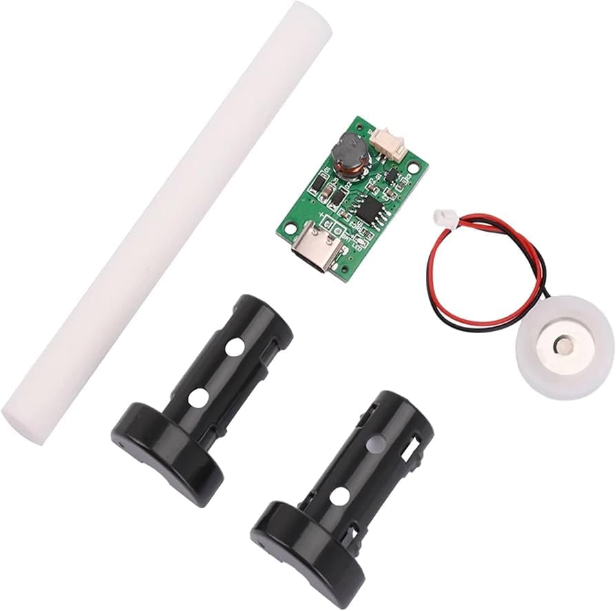 V2.0 Ultrasonic Mist Maker Humidifier Type-C, 5V Atomization Disc 108KHz Mist Atomizer DIY Humidifier with PCB, DIY Mist Atomizer Micro USB Board Ultrasonic Atomization Module for Home-image-44