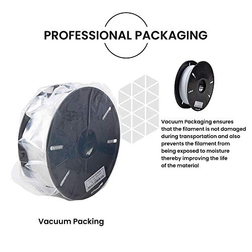 Image of Tesseract Premium PLA + 1.75mm 3D Printing Filament | Dimensional Accuracy + /- 0.03mm | Compatible with Most FDM Printers | 0.5 KG 3D Printer Filament - PLA Glow in The Dark Green (Quantity 1)