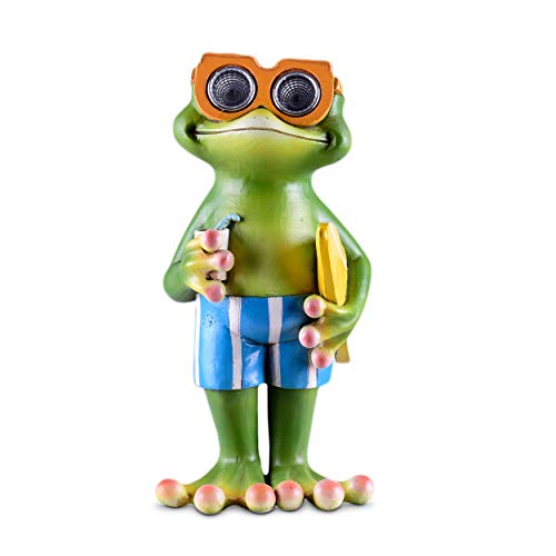 Blazin' Bison Solar Animierte Figur Frosch